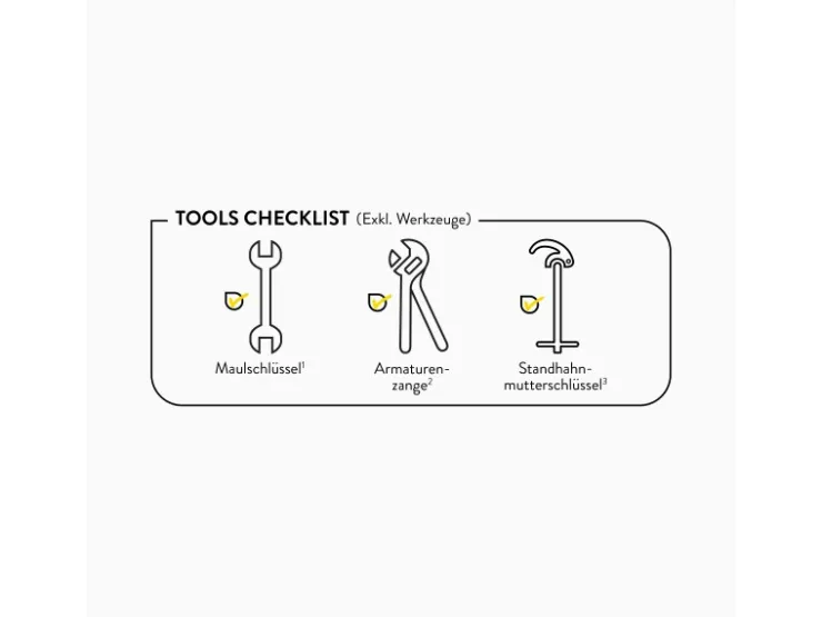 Hot baliv Küchenarmatur KI-1320 Chrom