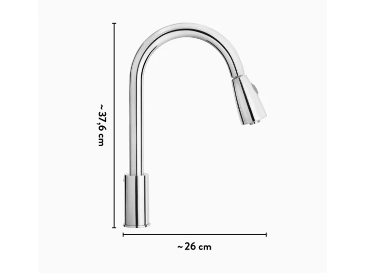 Hot baliv Küchenarmatur KI-1320 Chrom