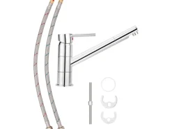 Küchenarmatur KI-5150 Chrom Einhebelmischer