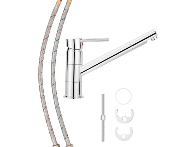 Küchenarmatur KI-5150 Chrom Einhebelmischer