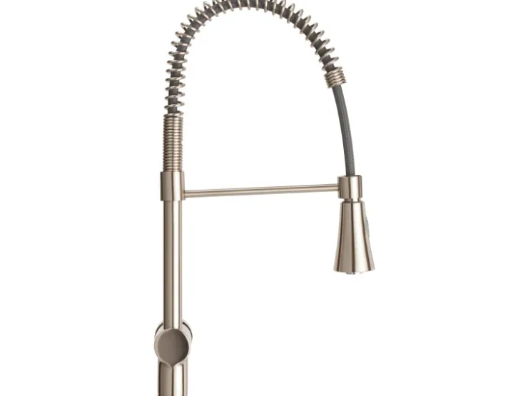 baliv Einhebelmischer<Küchenarmatur KI-1172 Edelstahloptik Edelstahl-Optik