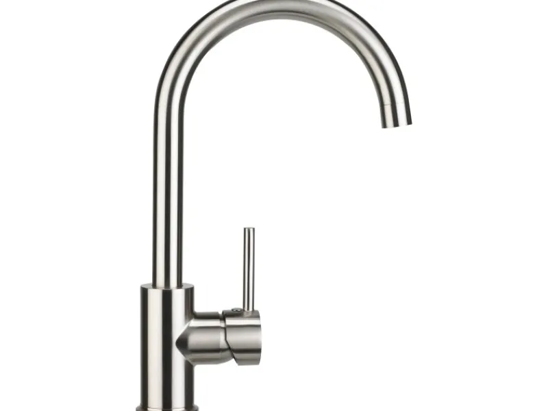 Küchenarmatur KI-1832 Edelstahl Einhebelmischer