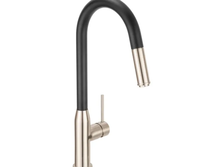 Clearance baliv Küchenarmatur KI-1120 Edelstahl-Optik