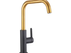 Hot baliv Küchenarmatur KI-1930 Schwarz-Gold