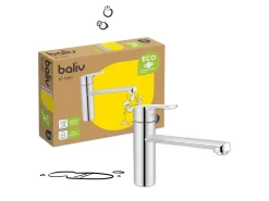 Online baliv Küchenarmatur mit Wasserspareinsatz KI-1610 Verchromt Chrom-Optik
