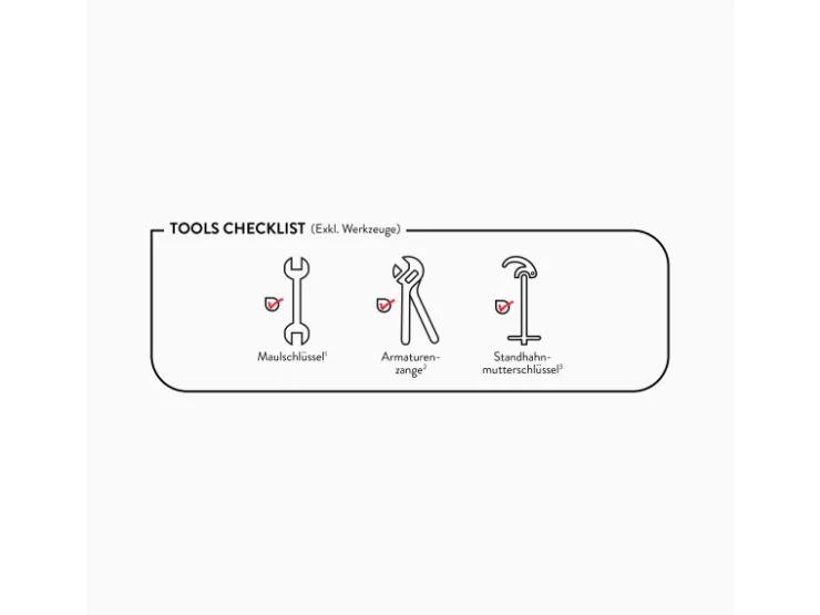 baliv Niederdruck-Küchenarmatur KI-5010 N Chrom