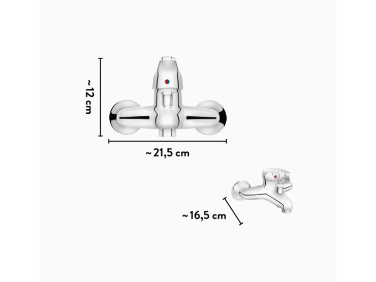 Sale baliv Wannenarmatur WA-5090 Chrom