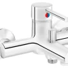 Hot Wannenarmatur WA-5150 Chrom Wandauslaufventil|Einhebelmischer