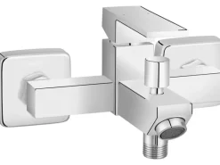 Hot Wannenarmatur WA-5140 Chrom Wandauslaufventil|Einhebelmischer