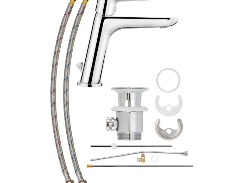 Discount Waschtischarmatur WT-5110 Chrom Einhebelmischer