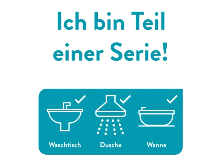 baliv Einhebelmischer<Waschtischarmatur WT-5891 Einhebel Schwarz-Matt Black