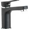 Discount Waschtischarmatur WT-5760 Schwarz Matt Einhebelmischer