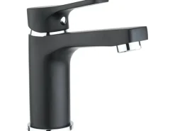 Discount Waschtischarmatur WT-5760 Schwarz Matt Einhebelmischer