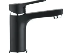 Discount Waschtischarmatur WT-5760 Schwarz Matt Einhebelmischer