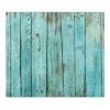 Outlet Banjado Herdabdeckplatte Glas 1 Teilig 60x52CM Schneidebrett Herdabdeckung Mit Motiv Blaues Holz