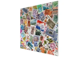 Banjado Herde|Kochfelder<Herdabdeckplatte Glas 1 Teilig 60x52CM Schneidebrett Herdabdeckung Mit Motiv Briefmarken