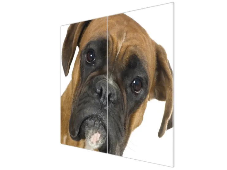 Online Banjado Herdabdeckplatte Glas 2 Teilig Je 30x52CM Schneidebrett Herdabdeckung Mit Motiv Maiskolben