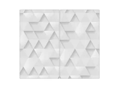 Outlet Banjado Herdabdeckplatte Glas 2 Teilig Je 30x52CM Schneidebrett Herdabdeckung Mit Motiv Olivenbaum