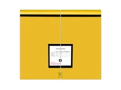 Banjado Herde|Kochfelder<Herdabdeckplatte Glas 2 Teilig Je 30x52CM Schneidebrett Herdabdeckung Mit Motiv Briefkasten Gelb