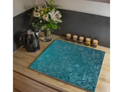 Online Banjado Herdabdeckplatte Glas 2 Teilig Je 30x52CM Schneidebrett Herdabdeckung Mit Motiv Rotes Pferd