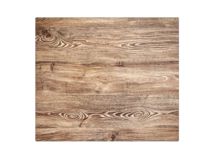 Banjado Herde|Kochfelder<Herdabdeckplatte Glas 1 Teilig 60x52CM Schneidebrett Herdabdeckung Mit Motiv Maserung