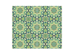 Banjado Herdabdeckungen|Herde<Herdabdeckplatte Glas 2 Teilig Je 30x52CM Schneidebrett Herdabdeckung Mit Motiv Kaleidoscop Grün