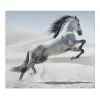 Banjado Herdabdeckungen|Herde<Herdabdeckplatte Glas 1 Teilig 60x52CM Schneidebrett Herdabdeckung Mit Motiv Wildes Pferd