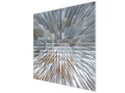 Banjado Herdabdeckungen|Herde<Herdabdeckplatte Glas 1 Teilig 60x52CM Schneidebrett Herdabdeckung Mit Motiv Dornen Aus Eis
