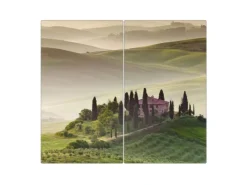 Sale Herdabdeckplatte Glas 2 Teilig Je 30x52CM Schneidebrett Herdabdeckung Mit Motiv Steine & Relax 6 Schneidebretter|Herdabdeckungen