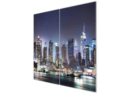Sale Herdabdeckplatte Glas 2 Teilig Je 30x52CM Schneidebrett Herdabdeckung Mit Motiv Jahresringe Schneidebretter|Herdabdeckungen