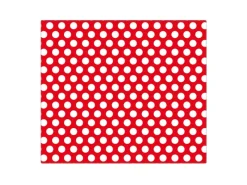 Online Herdabdeckplatte Glas 1 Teilig 60x52CM Schneidebrett Herdabdeckung Mit Motiv Punkte Rot Schneidebretter|Herdabdeckungen