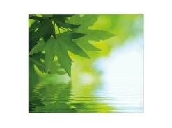 Sale Banjado Herdabdeckplatte Glas 1 Teilig 60x52CM Schneidebrett Herdabdeckung Mit Motiv Home Sweet Home