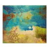 Sale Herdabdeckplatte Glas 1 Teilig 60x52CM Schneidebrett Herdabdeckung Mit Motiv Blumen Naiv Schneidebretter|Herdabdeckungen