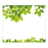 Banjado Schneidebretter|Herdabdeckungen<Herdabdeckplatte Glas 1 Teilig 60x52CM Schneidebrett Herdabdeckung Mit Motiv Rahmen Blätter