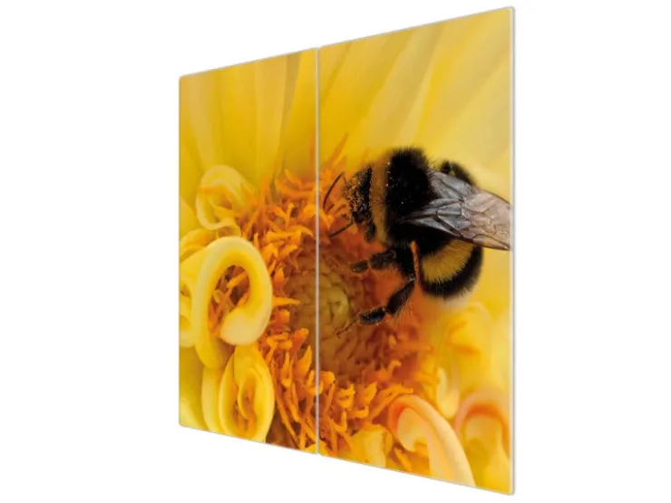 Sale Herdabdeckplatte Glas 1 Teilig 60x52CM Schneidebrett Herdabdeckung Mit Motiv Holz Herzen Schneidebretter|Herdabdeckungen