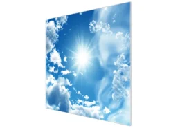 Outlet Herdabdeckplatte Glas 1 Teilig 60x52CM Schneidebrett Herdabdeckung Mit Motiv Ziegelwand Schneidebretter|Herdabdeckungen