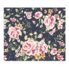 Banjado Schneidebretter|Herdabdeckungen<Herdabdeckplatte Glas 1 Teilig 60x52CM Schneidebrett Herdabdeckung Mit Motiv Rosen Auf Anthrazit