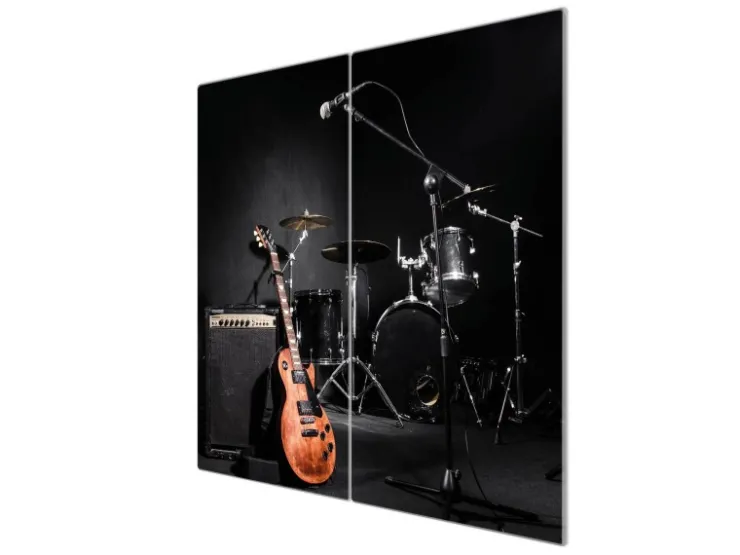 Sale Herdabdeckplatte Glas 2 Teilig Je 30x52CM Schneidebrett Herdabdeckung Mit Motiv Drei Hasen Schneidebretter|Herde