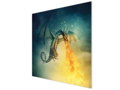 Sale Banjado Herdabdeckplatte Glas 1 Teilig 60x52CM Schneidebrett Herdabdeckung Mit Motiv Orange