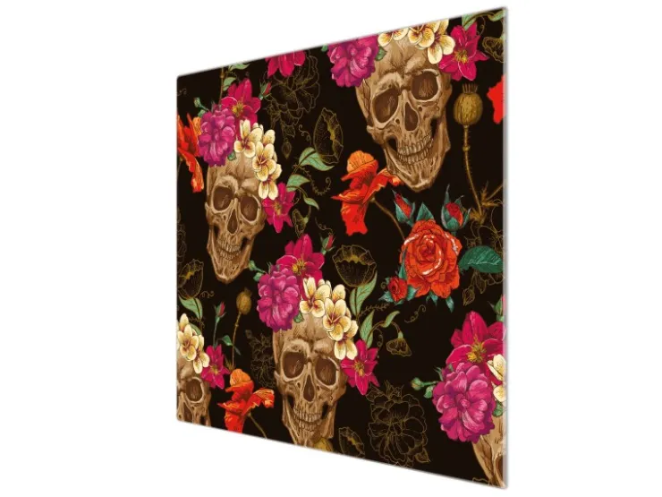Sale Herdabdeckplatte Glas 1 Teilig 60x52CM Schneidebrett Herdabdeckung Mit Motiv Uhu Schneidebretter|Herde