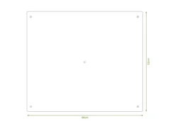 Online Herdabdeckplatte Glas 1 Teilig 60x52CM Schneidebrett Herdabdeckung Mit Motiv Bretter Küchenrückwände|Schneidebretter