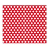 New Banjado Herdabdeckplatte Glas 2 Teilig Je 30x52CM Schneidebrett Herdabdeckung Mit Motiv Punkte Rot