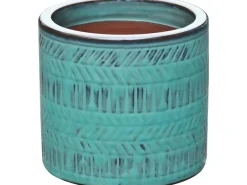 Discount Übertopf Keramik Strukturiert Ø 19 x 17 cm Töpfe