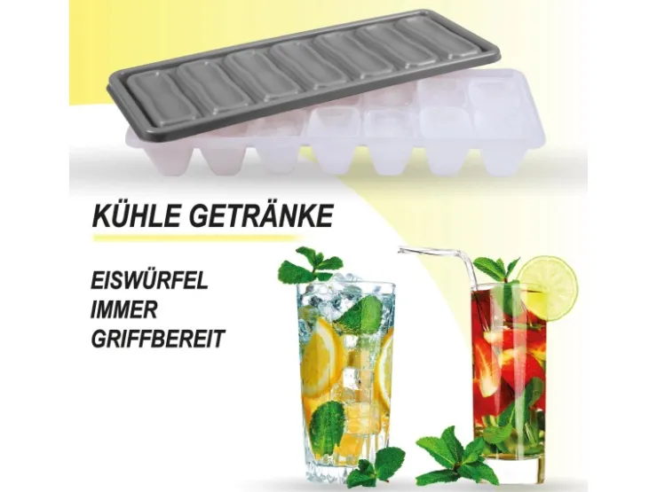 Sale Bestgoodies Eiswürfelform Grau 8er Set