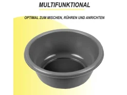 Clearance Schüssel 5er Set Grau Küchenhelfer