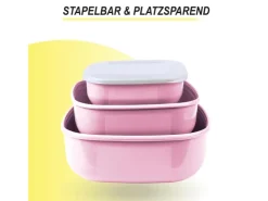 Clearance Bestgoodies Vorratsdosen 4er Set Rund Grün