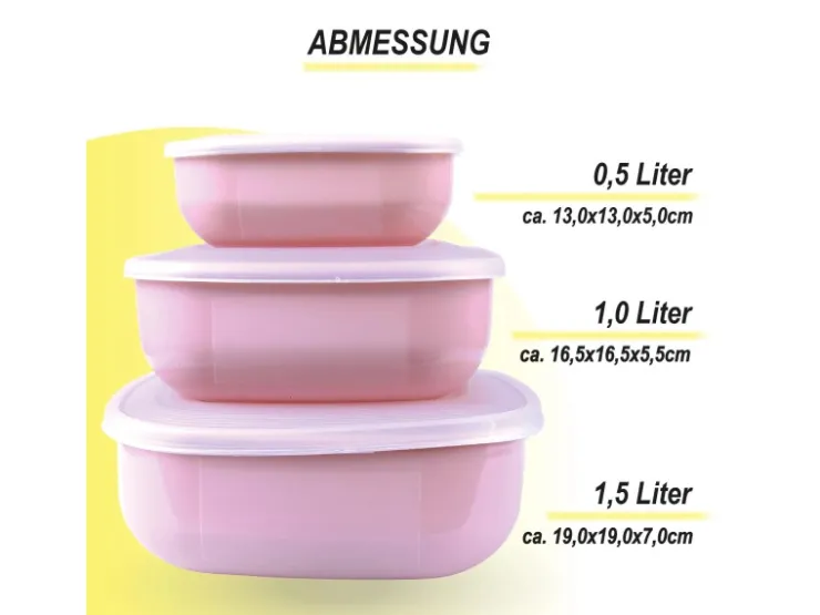Clearance Bestgoodies Vorratsdosen 4er Set Rund Grün