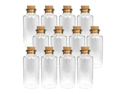 Bestlivings Geschirr<Fläschchen Glas mit Korken 30ml 24er Pack