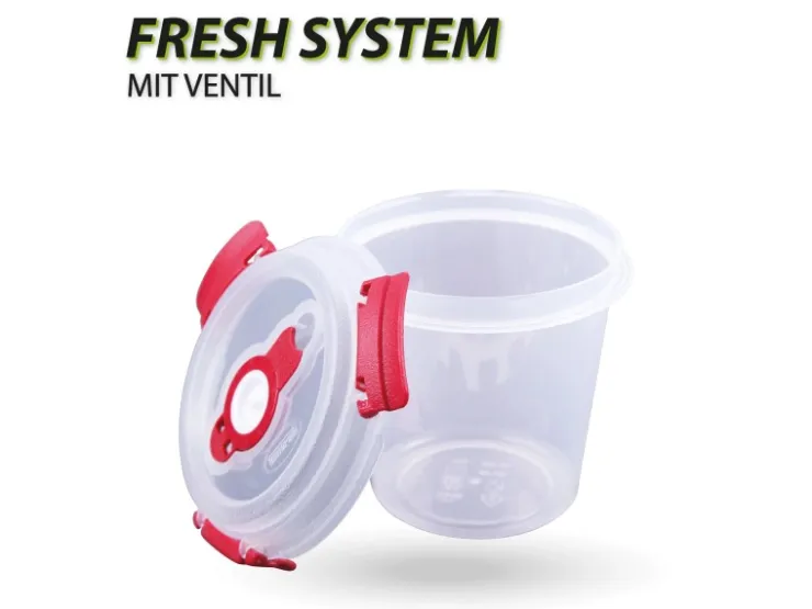 New Bestlivings Frischhaltebox 0,64L Joghurt Im Set Rot 8er Pack
