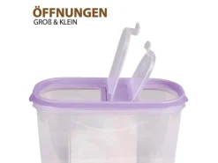 Hot Frischhaltebox Schüttdose 2,8 Liter 1er Pack Lila Vorratsdosen|Vorratsbehälter